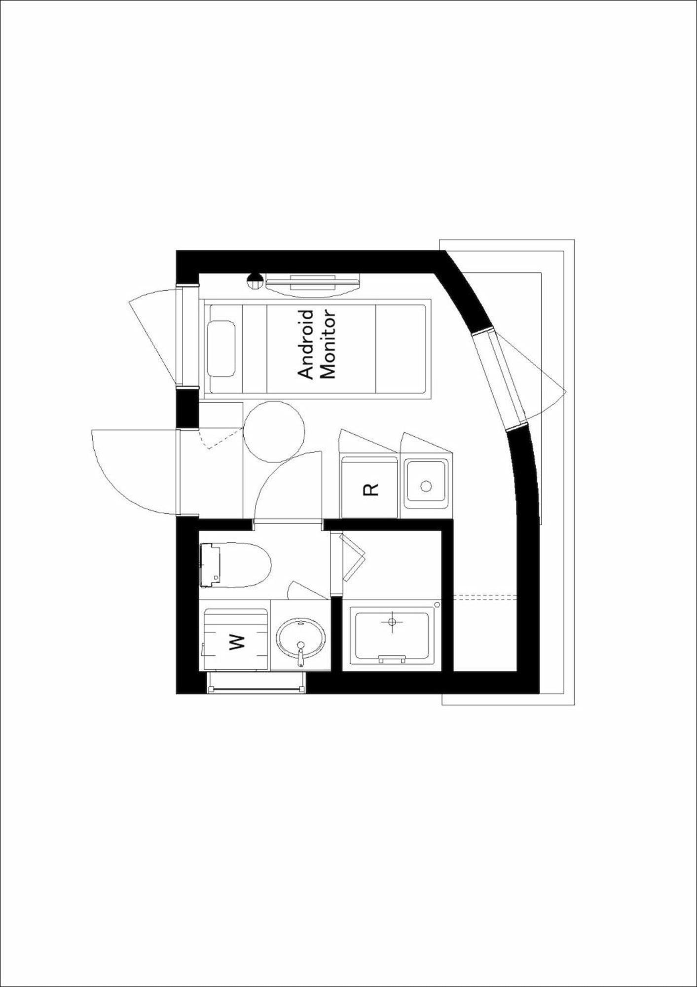 Apartamento Retaw Hills Waseda Tokio Habitación foto